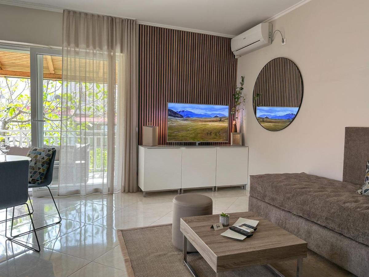 Apartment Baska Mit Poolarea - Krk, Kroatien Eksteriør billede